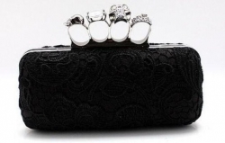 Skull Clutch Bag